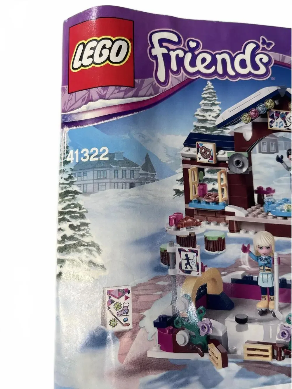LEGO 41322 Friends Winter Holiday Complete Set with Instruction Manual & Pieces